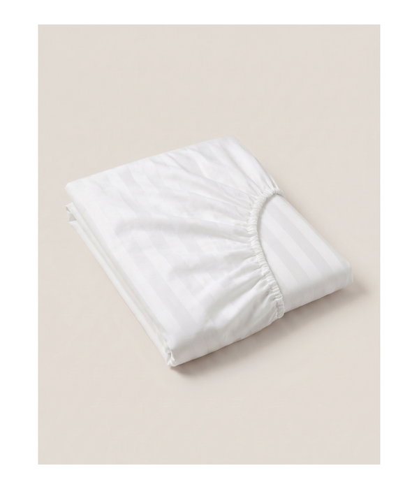 Fitted Sheet 1cm Stripe 100% Cotton 325TC