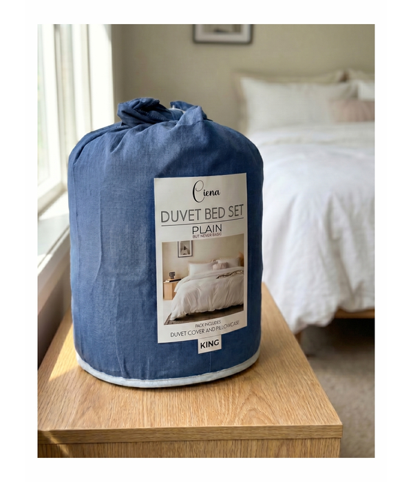 Ciena Plain Duvet  Set 2501