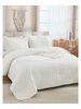 Cavala Quilt Set Plain 3 piece