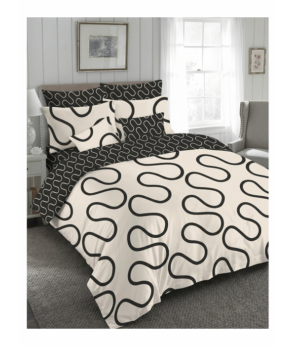 Microfiber Printed Duvet Bed Set 2501
