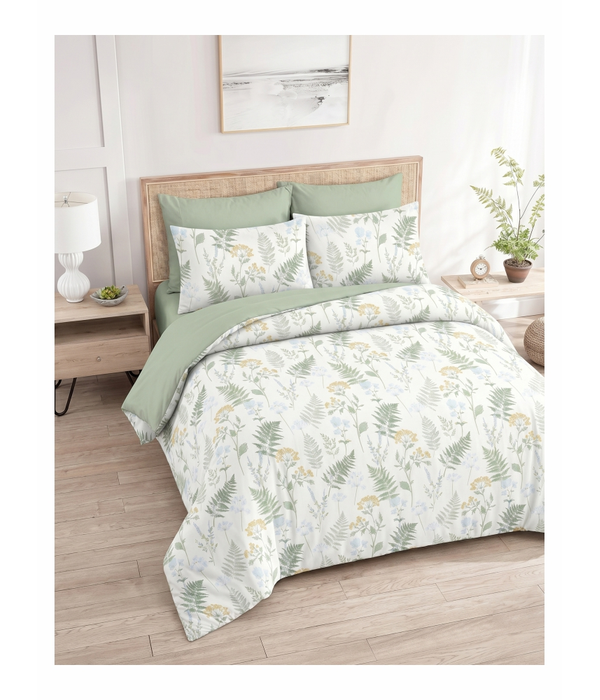 Microfiber Printed Duvet Bed Set 2502