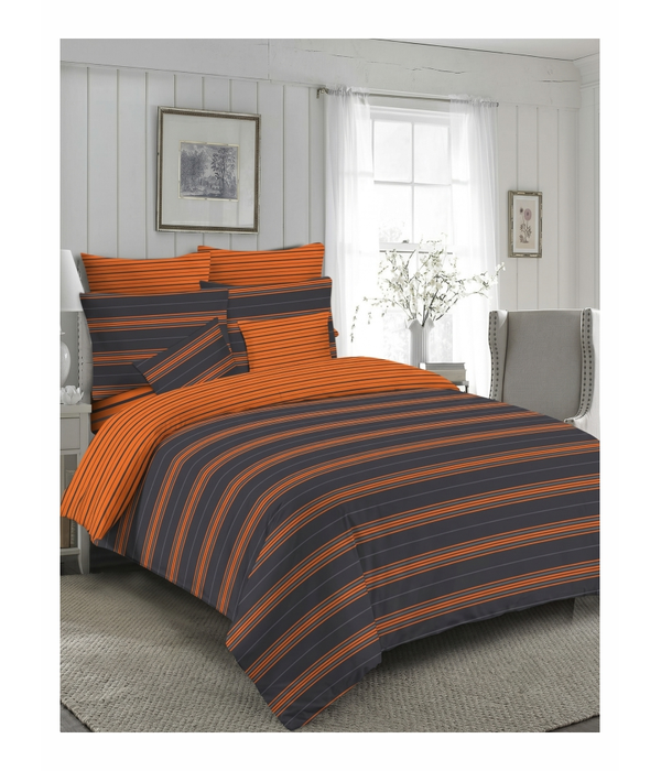 Microfiber Printed Duvet Bed Set 2505