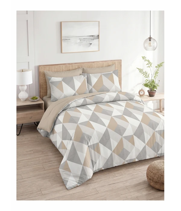 Microfiber Printed Duvet Bed Set 2506