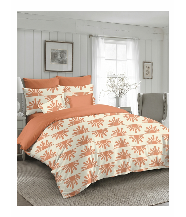 Microfiber Printed Duvet Bed Set 2508