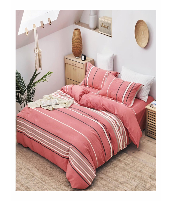 Duvet Bed Set Dyed Cotton Yarn 2513