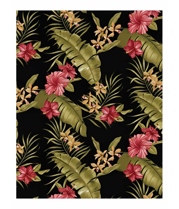 Bark Cloth Kahala EF014 Ebony