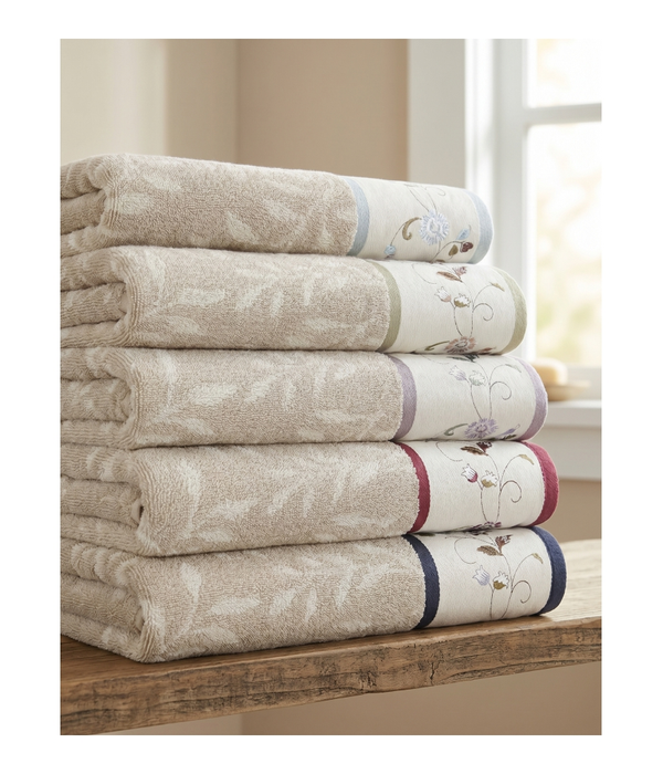 Daffodils Jacquard Towel 2604