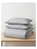 Duvet-Pillowcase Sets 3cm Stripe 100% Cotton 375TC 