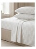 Flat-Fitted Sheet Sets 9cm Checks Cotton 375TC