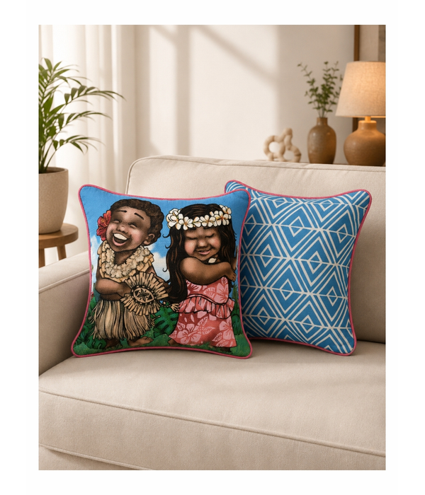 Tuis Gang Meke Dancers Cushion Cover 30*30cm
