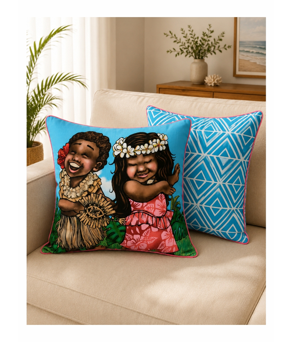 Tuis Gang Meke Dancers Cushion Cover 60*60cm