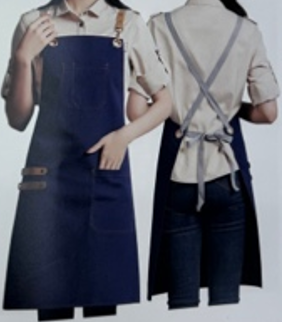 Bib Apron Cross Back