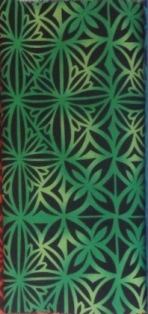 Printed  Poly  slub  TU411D2  Green