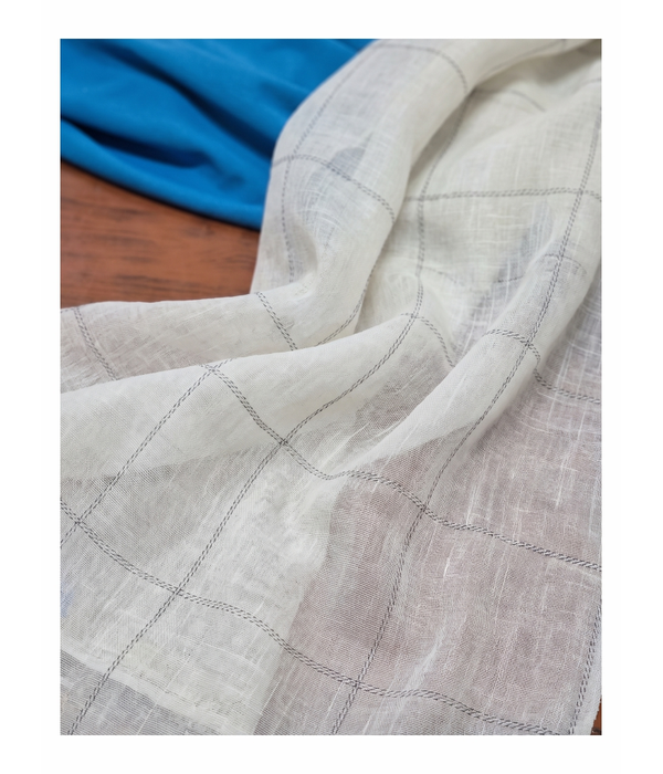 Sheer Big Chex 280cm