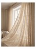 Sheer Curtain Linen Natural