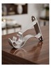 Metal Rod Bracket Single Silver