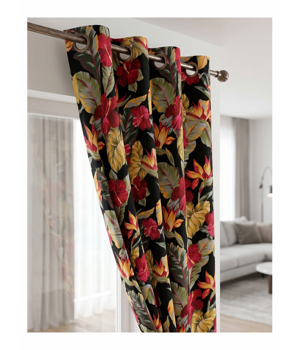 Bark EH9224 Black Grommet Curtain