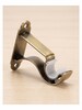 Metal Rod Bracket Single Gold